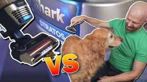New Shark Stratos Vacuum Review: vs Golden Retriever Pac-Man!