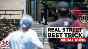 Real Street Best Trick: MEDAL RUNS | X Games 2022