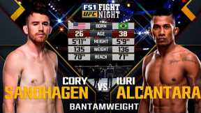 Cory Sandhagen vs Iuri Alcantara | FREE FIGHT | UFC Vegas 60