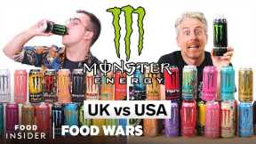 US vs UK Monster Energy | Food Wars | Food Insider