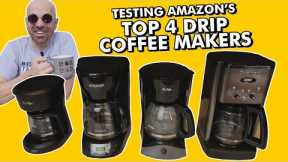 Testing the Top 4 Drip Coffee Makers on Amazon! (PLUS GIVEAWAY!)