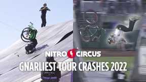 GNARLIEST Nitro Circus Tour Crashes 2022