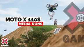 Moto X 110’s: MEDAL RUNS | X Games 2022