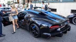Woman Driving $4 Million Bugatti Chiron Super Sport in Monaco !