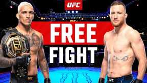 Charles Oliveira vs Justin Gaethje | FREE FIGHT | UFC 280