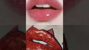 Angel 👼 vs devil 😈_lipstick 💄_nailpolish #shorts
