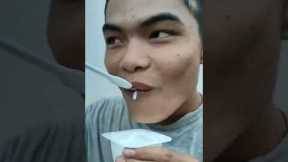Eat Mini Yogurt#shorts