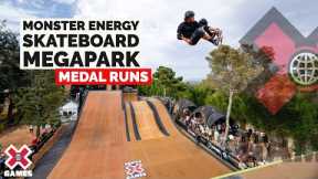 Monster Energy Skateboard MegaPark: MEDAL RUNS | X Games 2022