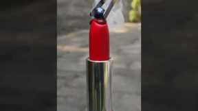 Lipstick melting challenge#shorts