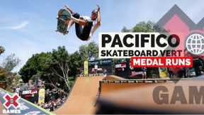 Pacifico Skateboard Vert: MEDAL RUNS | X Games 2022