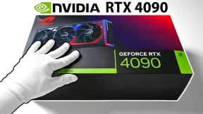 The NVIDIA RTX 4090 Unboxing - A MASSIVE GPU!