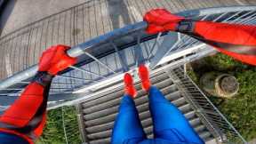 SPIDERMAN Parkour POV Game in Real Life
