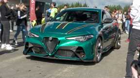 Alfa Romeo Giulia GTAm Koshi Bodykit - LOUD Accelerations & Revs !