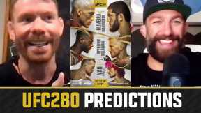 UFC 280 PREDICTIONS!!! | Round-Up w/ Paul Felder & Michael Chiesa