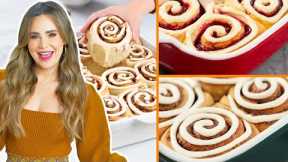3 PERFECT Cinnamon Roll Recipes you NEED to Try!