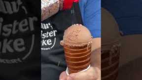 Would you try a chimney cake #icecream cone? #shorts