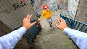 Horror Clowns VS Parkour POV | Halloween Chase VI