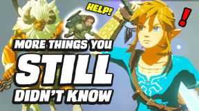 14 MORE Things You STILL Didn't Know In Zelda Breath Of The Wild