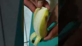 Peel a banana to relax#shorts