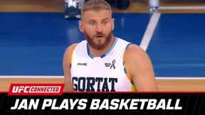 Jan Blachowicz Takes the Court in Celebrity Basketball Game | UFC Connected