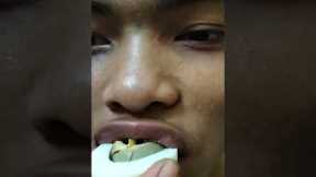 ミニ鶏卵を食べる#shorts