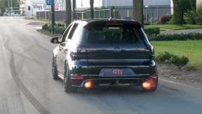 Volkswagen Golf 6 GTI with ANTI-LAG - INSANE Flames & Pops and Bangs !