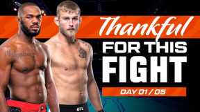 Jon Jones vs Alexander Gustafsson 1 | UFC Fights We Are Thankful For