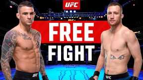Dustin Poirier vs Justin Gaethje | FREE FIGHT | UFC 281