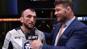 Muslim Salikhov Octagon Interview | UFC Vegas 65