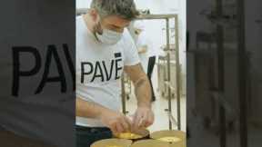 How Milanese Bakers Create The Pannettone’s Signature Shape  #holidays #bread #baking