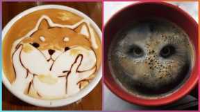 Satisfying LATTE ART That Is At Another Level