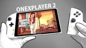 The Future of Handheld Gaming PCs? [Prototype] $999 ONEXPLAYER 2 Unboxing + Gameplay