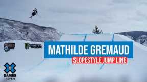 Mathilde Gremaud: Slopestyle Jump Line | X Games Aspen 2023