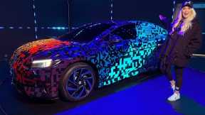 New VW ID.7 Reveals Glow Paint Technology