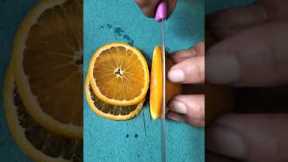 Thinly slice oranges#shorts