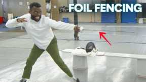Foil Fencing w/ USA Fencing Coach Misha Itkin | Are You Faster Than Blake Leeper