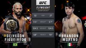Deiveson Figueiredo vs Brandon Moreno 1 | FREE FIGHT | UFC 283