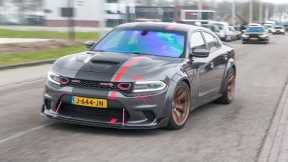 Dodge Charger SRT Hellcat Widebody with Vicrez Exhaust - Accelerations Sounds !