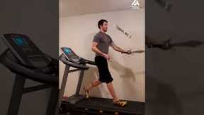 Man Juggles Knives While Running Backwards on Treadmill | People Are Awesome #extremesports