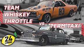 24 Hours of Lemons -Travis Pastrana's Team Whiskey Throttle vs. Team Taxi Cab
