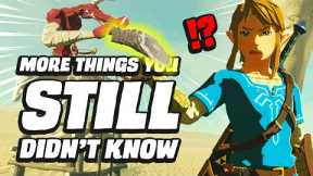19 MORE Things You STILL Didn't Know In BOTW
