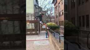 Only one person has ever done this! #parkour #freerunning #jump
