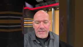 🚨Dana White's Going Live With A Special Announcement! 🚨