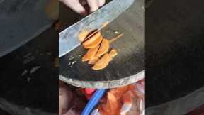 sliced ​​carrots#shorts