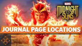 Marvel's Midnight Suns: Wanda's Journal Page Locations