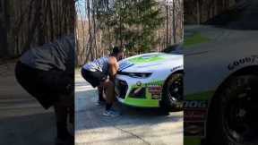 Man Shows Strength By Lifting Car | People Are Awesome #strength #extremesports #shorts