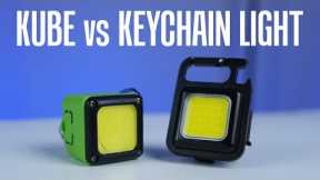 Mini Flashlight Face-Off: Keychain vs Kube!