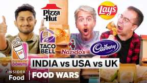India vs US vs UK Food Wars Season 2 Marathon | Food Wars | Insider Food
