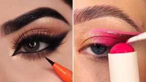 15+ Eyes makeup ideas & eyeliner tutorials for your eye shape 2022 | Compilation Plus