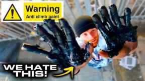 ANTI CLIMB PAINT vs PARKOUR - Does it work?! 🇬🇧